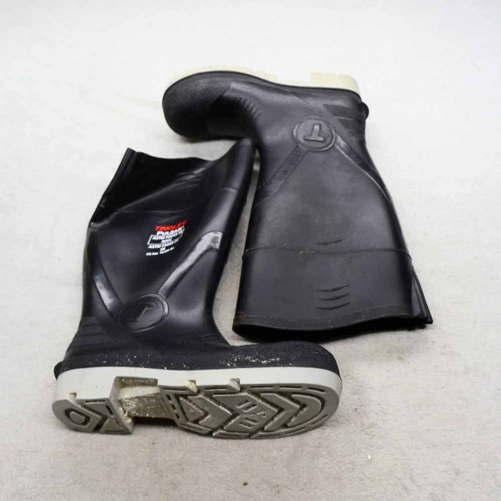 Tingley Pulsar Unisex M3 W5 Rain Boots Black Slip Resistant Waterproof Utility
